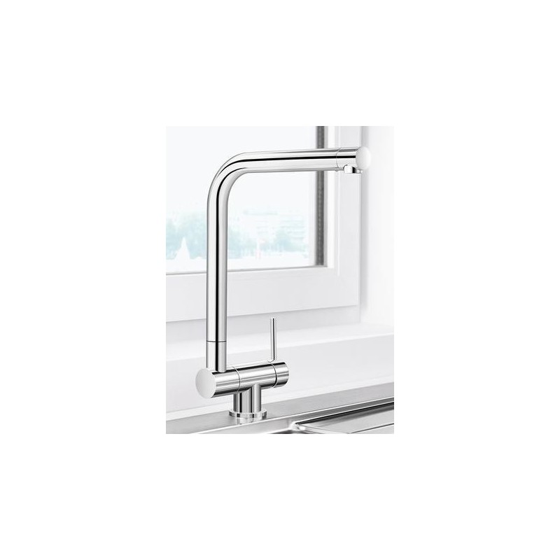Blanco LARESSA-F Cromato Leva Destra 1521545 Blanco LARESSA-F Cromato Leva Destra 1521545