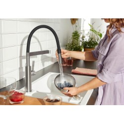 Blanco SONEA-S Flexo Acciaio Massiccio Spazzolato 1526616