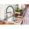 Blanco SONEA-S Flexo Acciaio Massiccio Spazzolato 1526616