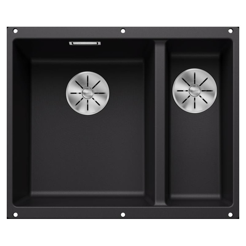 Blanco SUBLINE 340/160 U Vasca Sinistra Nero 1525985 - 525985 Blanco SUBLINE 340/160 U Vasca Sinistra Nero 1525985 - 525985