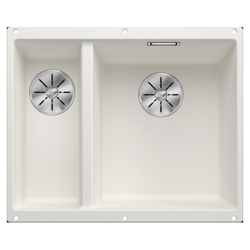 Blanco SUBLINE 340/160 U Vasca Destra Bianco 1520406 Blanco SUBLINE 340/160 U Vasca Destra Bianco 1520406