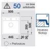 Blanco DALAGO 5-F Soft White 1527062 - 527062 filotop