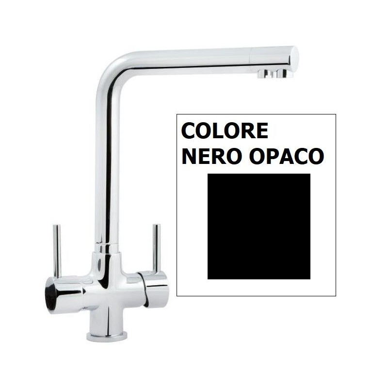 Crolla 4570NO tre vie NERO OPACO Crolla 4570NO tre vie NERO OPACO