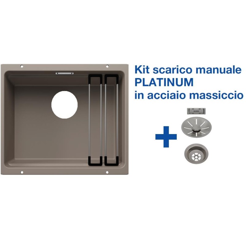 Blanco ETAGON 500-U Tartufo + Set Platinum 5522234 Blanco ETAGON 500-U Tartufo + Set Platinum 5522234