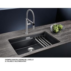 Blanco ETAGON 700-U Caffè + Set Total Black - 2525176