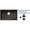 Blanco ETAGON 700-U Caffè + Set Total Black - 2525176