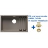 Blanco ETAGON 700-U Tartufo + Set Satin Gold 3525174