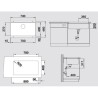 Blanco ETAGON 700-U Caffè + Set Platinum 5525176