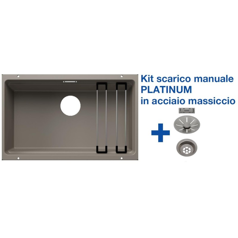 Blanco ETAGON 700-U Tartufo + Set Platinum 5525174 Blanco ETAGON 700-U Tartufo + Set Platinum 5525174