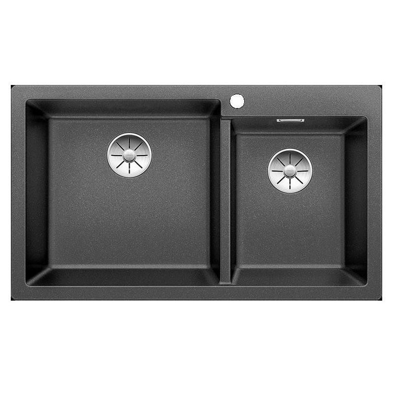 Blanco PLEON 9 Vasca Grande sinistra Antracite 1527637 con Set Stainless Steel Blanco PLEON 9 Vasca Grande sinistra Antracite 1527637 con Set Stainless Steel