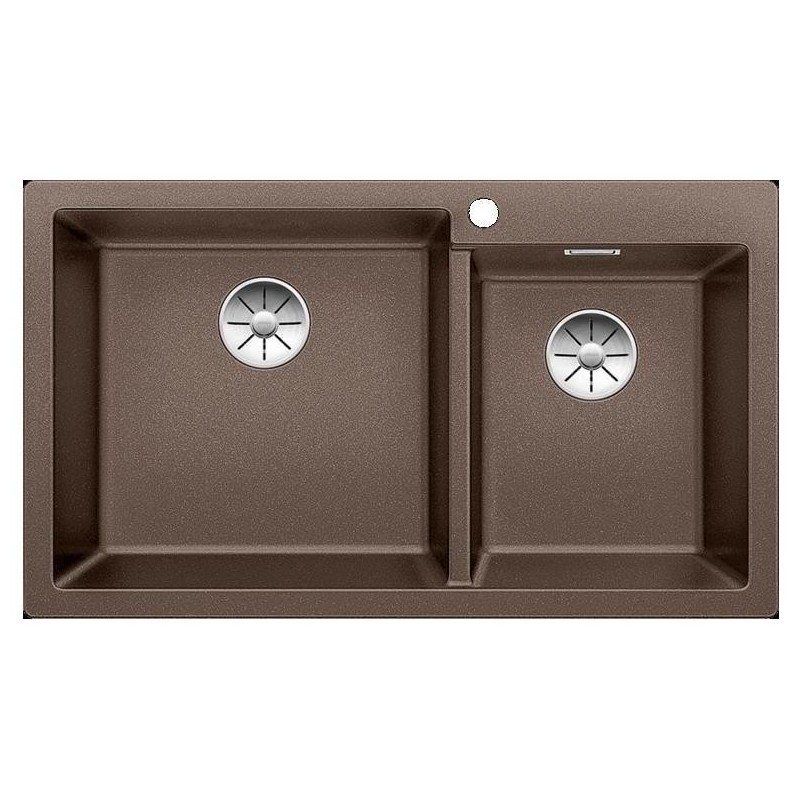 Blanco PLEON 9 Vasca Grande sinistra Caffè 1527643 con Set Stainless Steel Blanco PLEON 9 Vasca Grande sinistra Caffè 1527643 con Set Stainless Steel