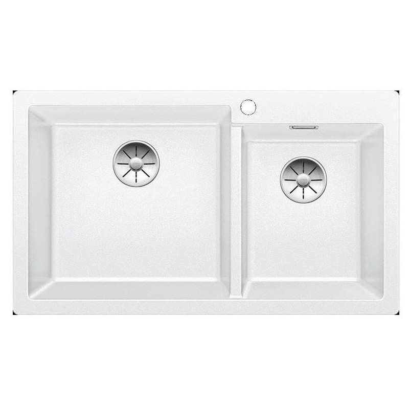 Blanco PLEON 9 Vasca Grande sinistra Bianco 1527640 con Set Stainless Steel Blanco PLEON 9 Vasca Grande sinistra Bianco 1527640 con Set Stainless Steel