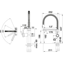 Blanco EVOL-S PRO DRINK.SODA - PVD Steel - 1526255 - 526255