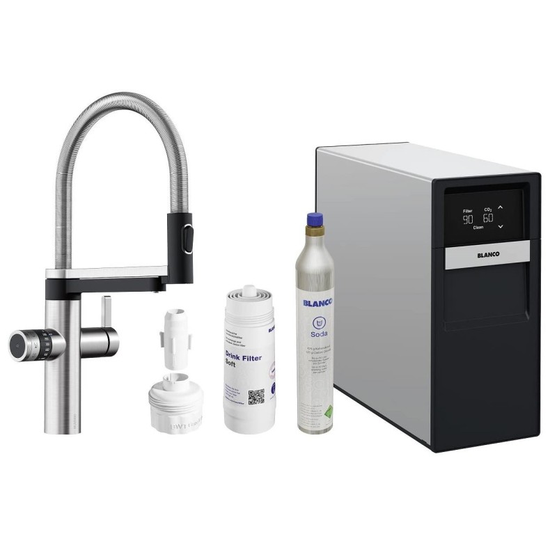 Blanco EVOL-S PRO DRINK.SODA - PVD Steel - 1526255 - 526255